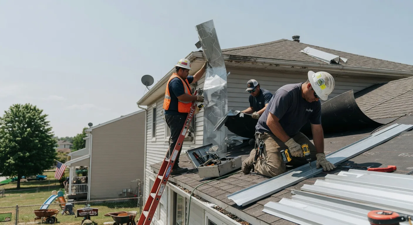 Metal Roof Repair in Woodbury, GA